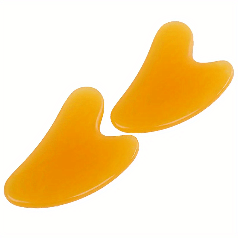 Guasha Scraping Massage Scraper Face Massager Acupuncture Resin GuaSha Board