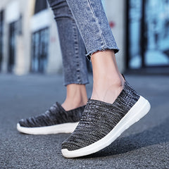 Women's Mesh Breathable Slip On Walking Shoes