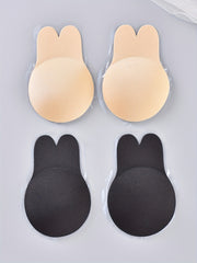 2 Pairs Plus Size Rabbit Ears Breast Lift Bras Set