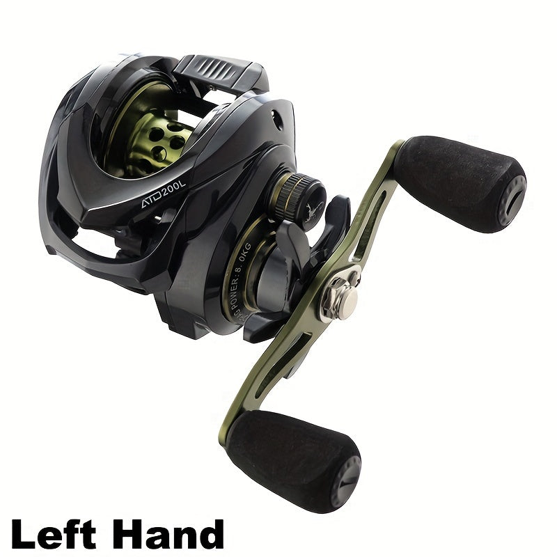 Sealed Drag System Fishing Reel Long Shot Casting Reel Baitcasting Reel