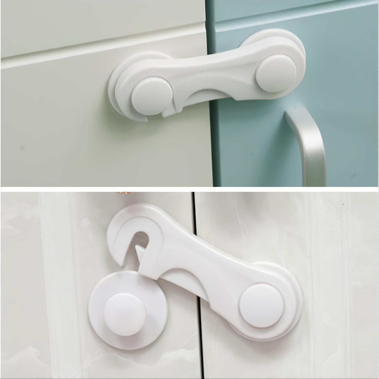 Child Safety Plastic Cabinet Lock Baby Protect 5-10pcs