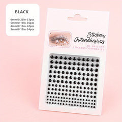 165 Pcs Acrylic Face Gems - Halloween Makeup Decoration