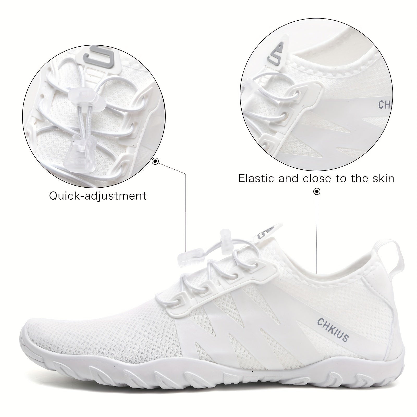 Women's Quick Drying Water Shoes Non slip Diving Sneakers