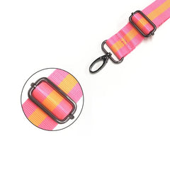 Adjustable Shoulder Strap Purse Replacement Belt Striped Removable Strap