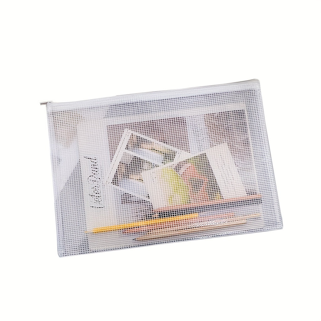 Zipper Pockets File Bags for Sort & Storage, Travel, School, Games & Office