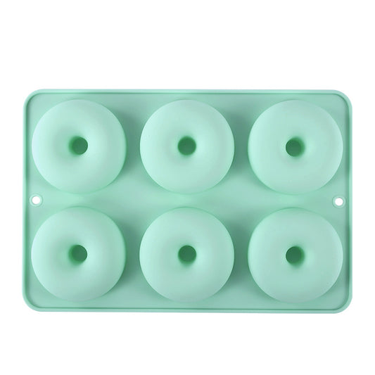 Silicone Donut Pan Non Stick Easy Clean BPA Perfect for Cake Biscuit Bagels Muff