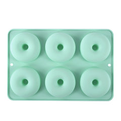 Silicone Donut Pan Non Stick Easy Clean BPA Perfect for Cake Biscuit Bagels Muff