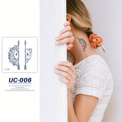 Juice Semi Permanent Temporary Tattoo Sticker Men Women Handsome Refreshing