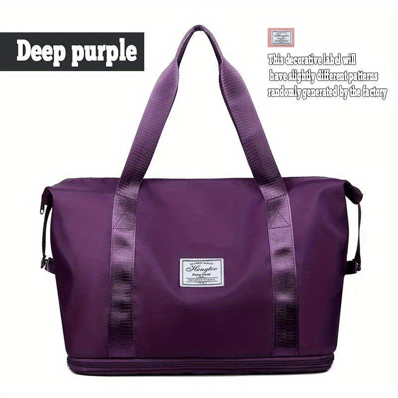 Large Capacity Travel Duffle Bag Women's Carry On Gym Weekender