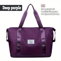 Large Capacity Travel Duffle Bag Women's Carry On Gym Weekender
