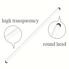 5pcs Glass Rod Stirrers for Mixing Beverages & Chemicals