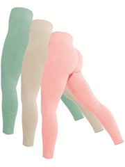 High Waist Seamless Yoga Pants Tummy Control Gym Leggings for Women