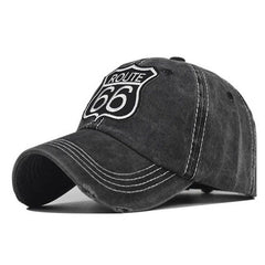 Retro Washed Baseball Cap Outdoor Sun Hat Adjustable