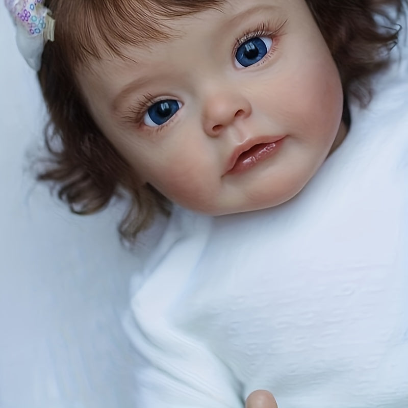 58cm Hair Transplant Reborn Doll Soft Vinyl Dolls