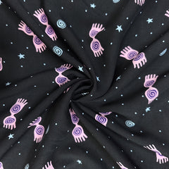 1pc Faux Cotton Fabric Diy Cloth Dress Pants Quilt Covering 1yard Cut Size