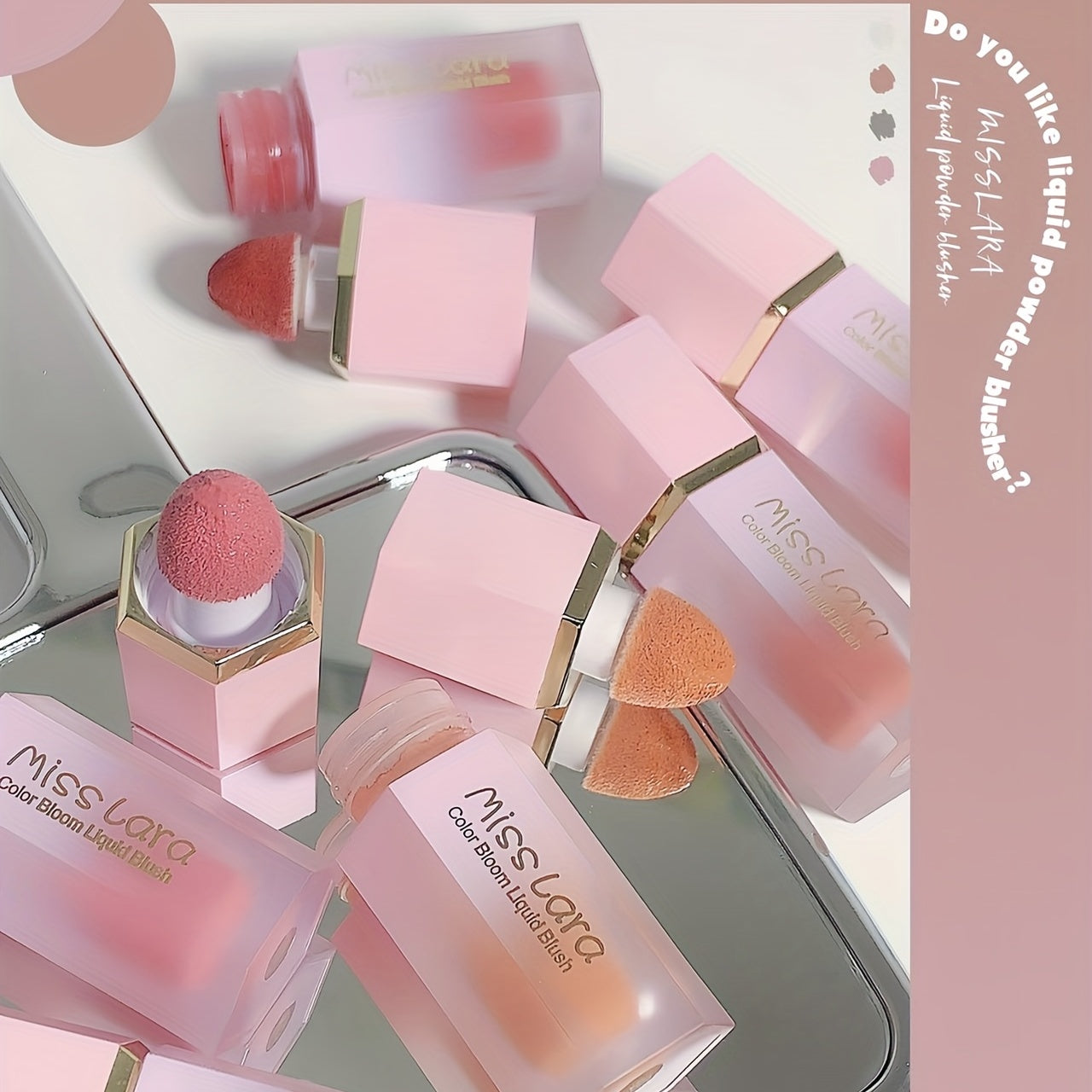 Long Lasting Liquid Blush Soft Creamy Matte Natural Shades