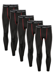 Men's Compression Pants Active High Stretch Trousers For Fitness Workout