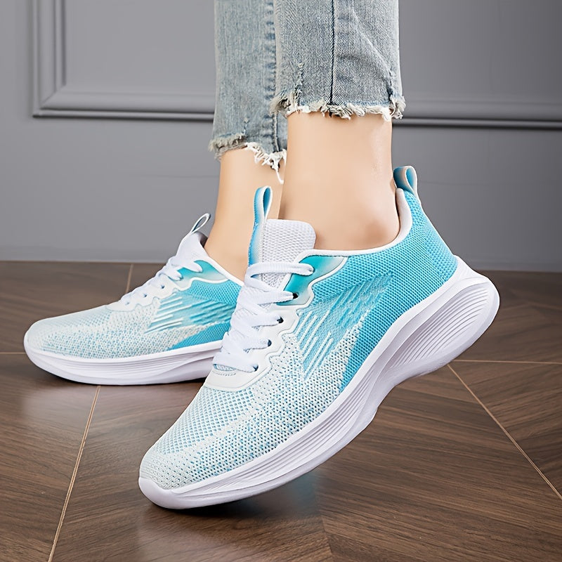 Women's Gradient Running Shoes Comfortable Breathable Sneakers