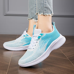 Women's Gradient Running Shoes Comfortable Breathable Sneakers