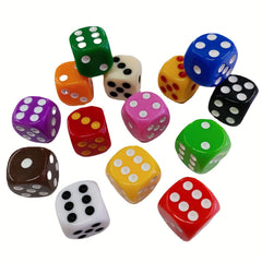 Acrylic Game Dice Set for Family Board Games