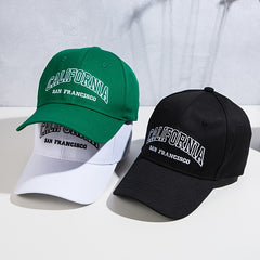 Letter Embroidered Baseball Cap Men Women Casual Cap