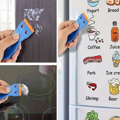 Plastic Razor Blade Scraper Tool for Label Decal Removal