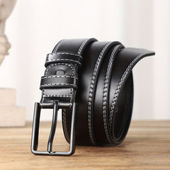 Youth Leather Belt Men's Belt For Students