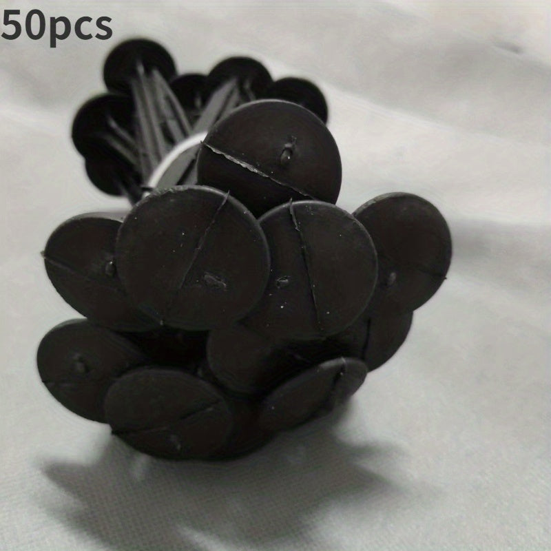 50pcs Plastic Gardening Stake Pegs Film Fixed Tools Plant Support