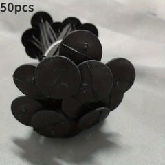 50pcs Plastic Gardening Stake Pegs Film Fixed Tools Plant Support