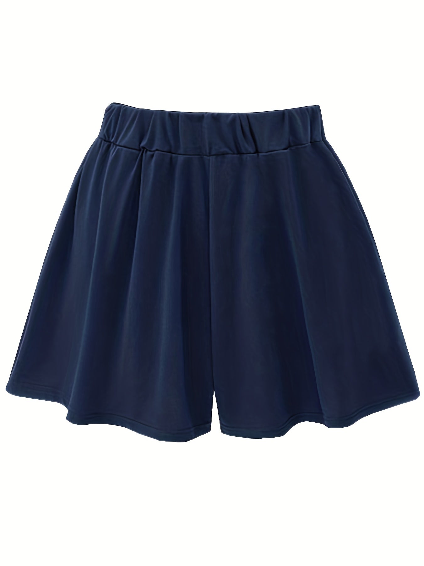 Women's Plus High Rise High Stretch Basic Shorts
