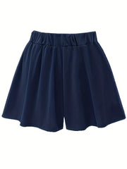 Women's Plus High Rise High Stretch Basic Shorts