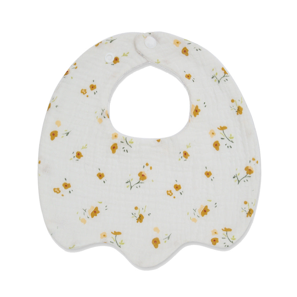 Baby Double Side Towel Printed Bib