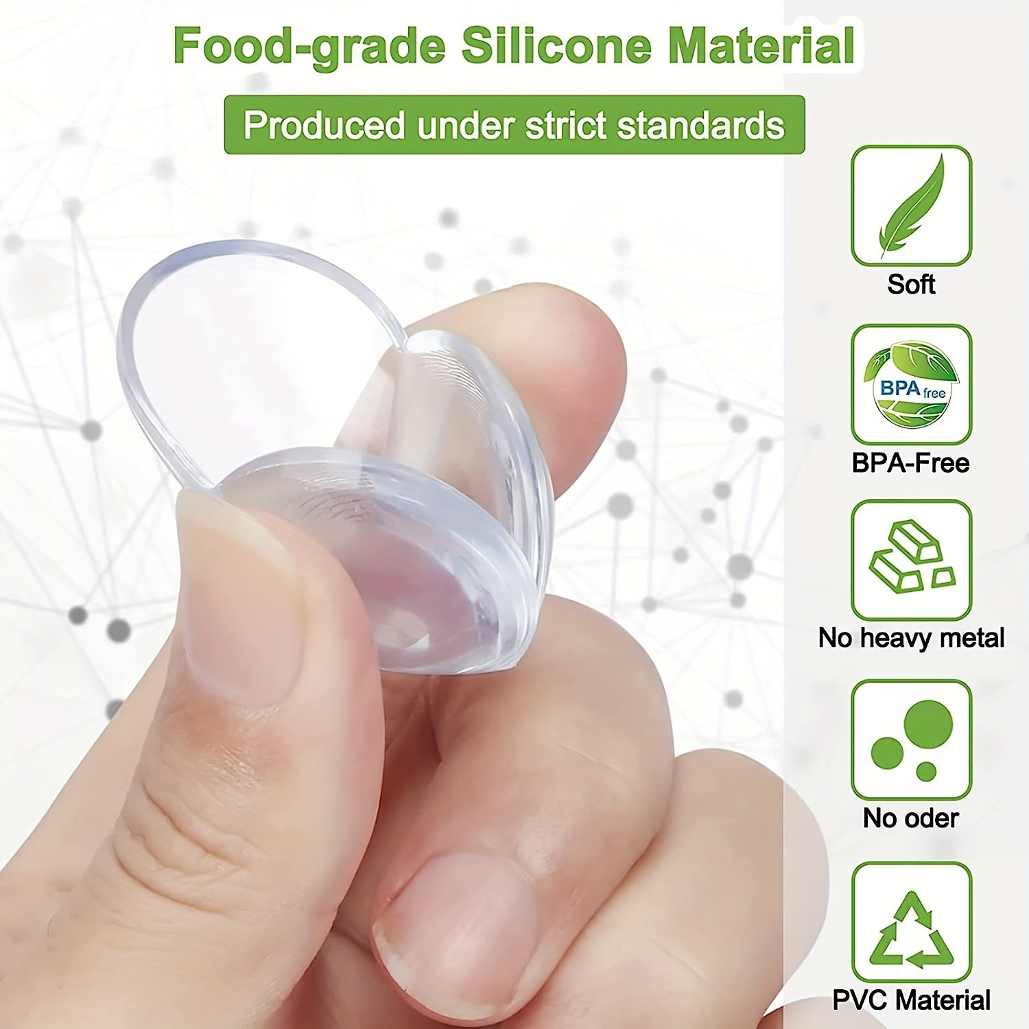 Baby Clear Corner Protector- 24/48pcs Table Corner Protectors