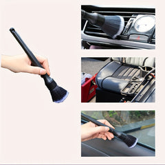 2pcs Car Detailing Brush Kit for Vehicle Interior Cleaning