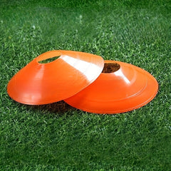 Colored Disc Cones Set Of 50 Agility Cones With Carry Bag And Holder