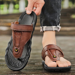 Men's Thong Sandals Durable Non Slip Outdoor Sandals