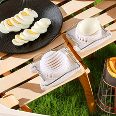 Egg Slicer Stainless Steel for Home and Outdoor Use