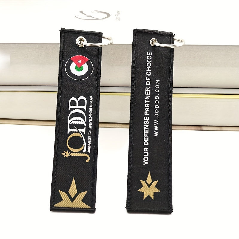 Embroidery Key Chain Bag Purse Pendant Accessories