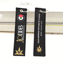 Embroidery Key Chain Bag Purse Pendant Accessories