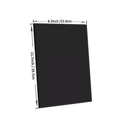 5pcs 1mm-3mm Hard Thick Cardboard DIY Decor Package 8.3x11.7in