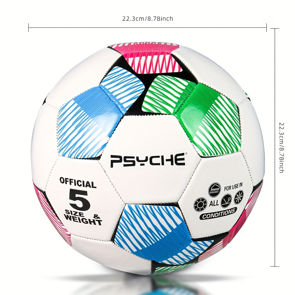 Durable Standard Size 5 Football for Outdoor Training