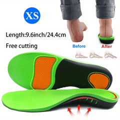 TPU Orthopedic Insole O Leg Correction Flat Arch Support