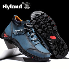 FLYLAND Men's Chukka Ankle Boots Outdoor Sport Shoes