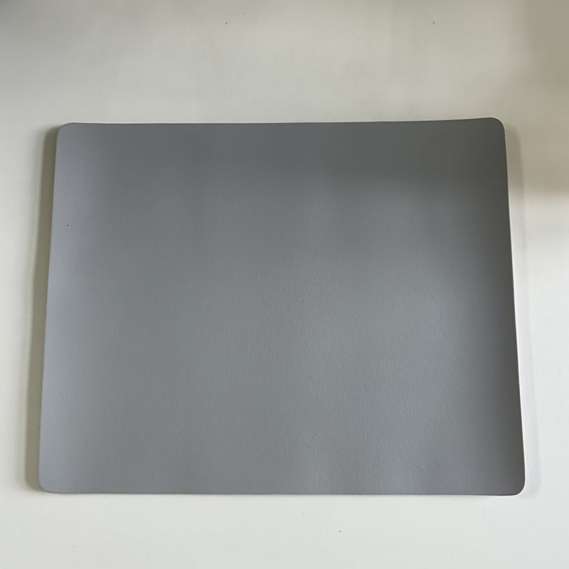 Faux Leather Mouse Pad Small Office Computer Notebook Mouse Pad