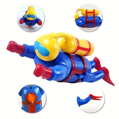Cheng Rong Automatic Wind Up Diver Toy - Colorful Swimming Diving Toy