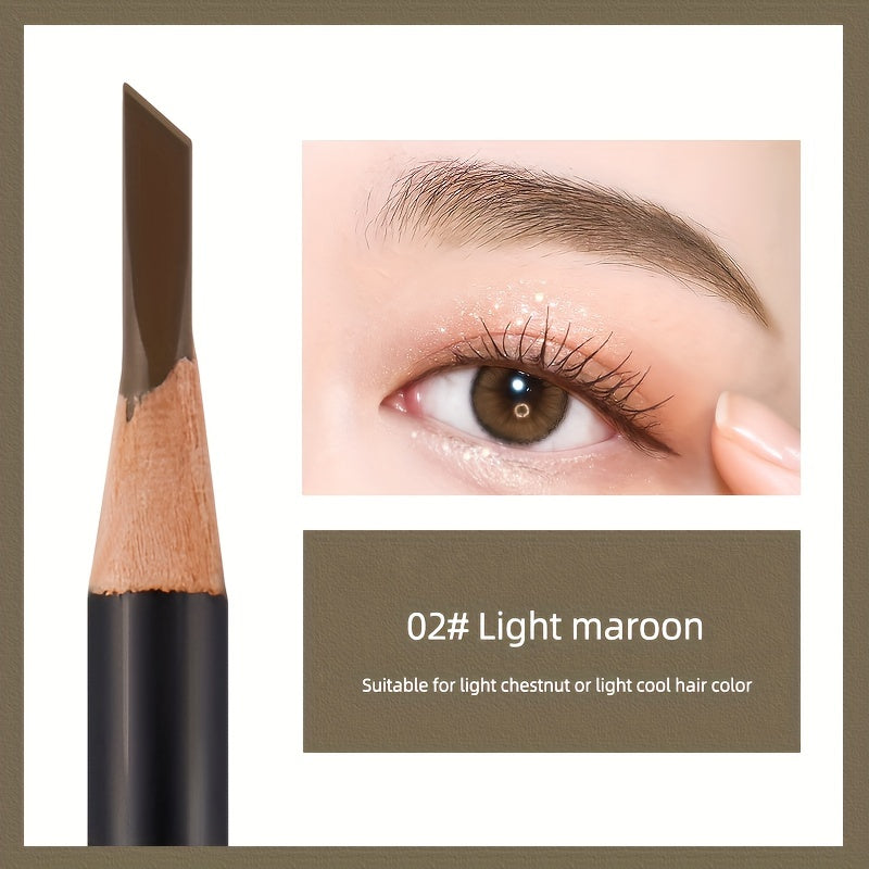 5 Colors Blade Eyebrow Pencil and Eyeliner Dual Purpose Waterproof