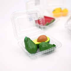 Miniature Fruit Display: Grapes and Avocados for Dollhouses