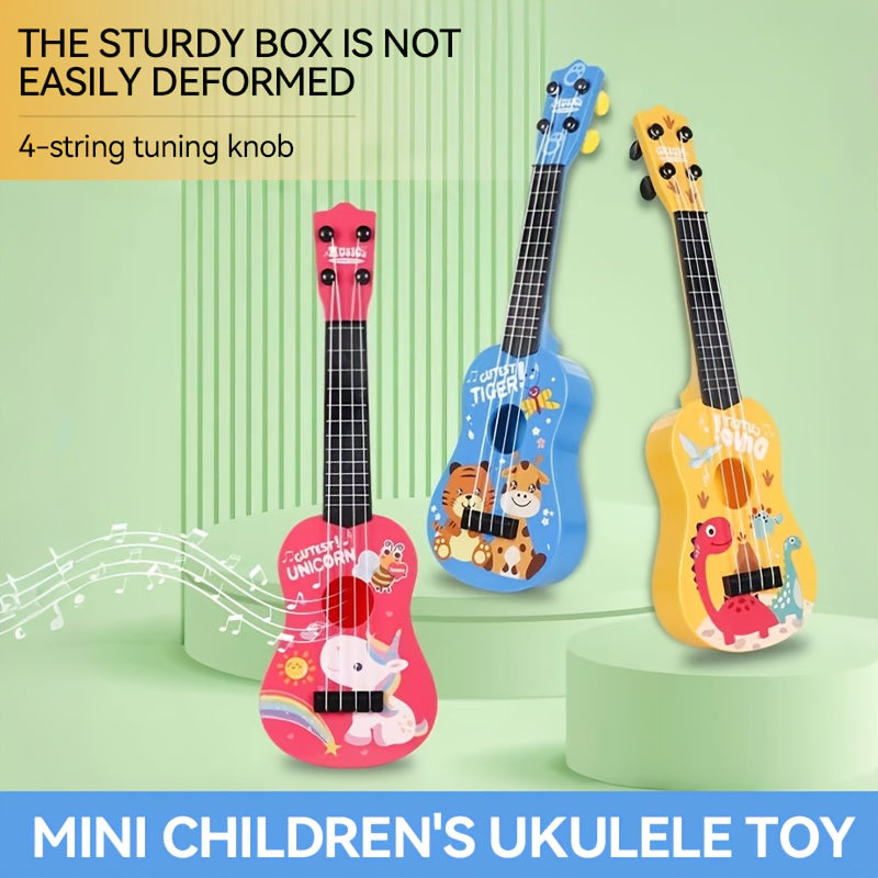 Mini Ukulele Toy Guitar for Kids Musical Educational Instrument