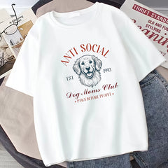 Vintage 1993 Dog Moms Club Patch - Animal Theme - Iron On
