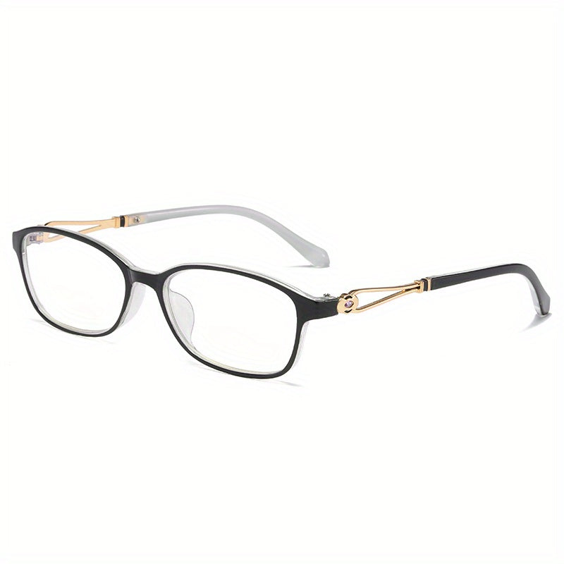 Square Clear Lens Anti-Eyestrain Reading Glasses
